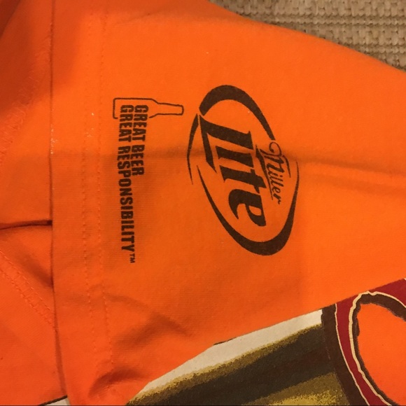 Harley Davidson Vintage Men’s Orange XL T-SHIRT - Picture 8 of 8